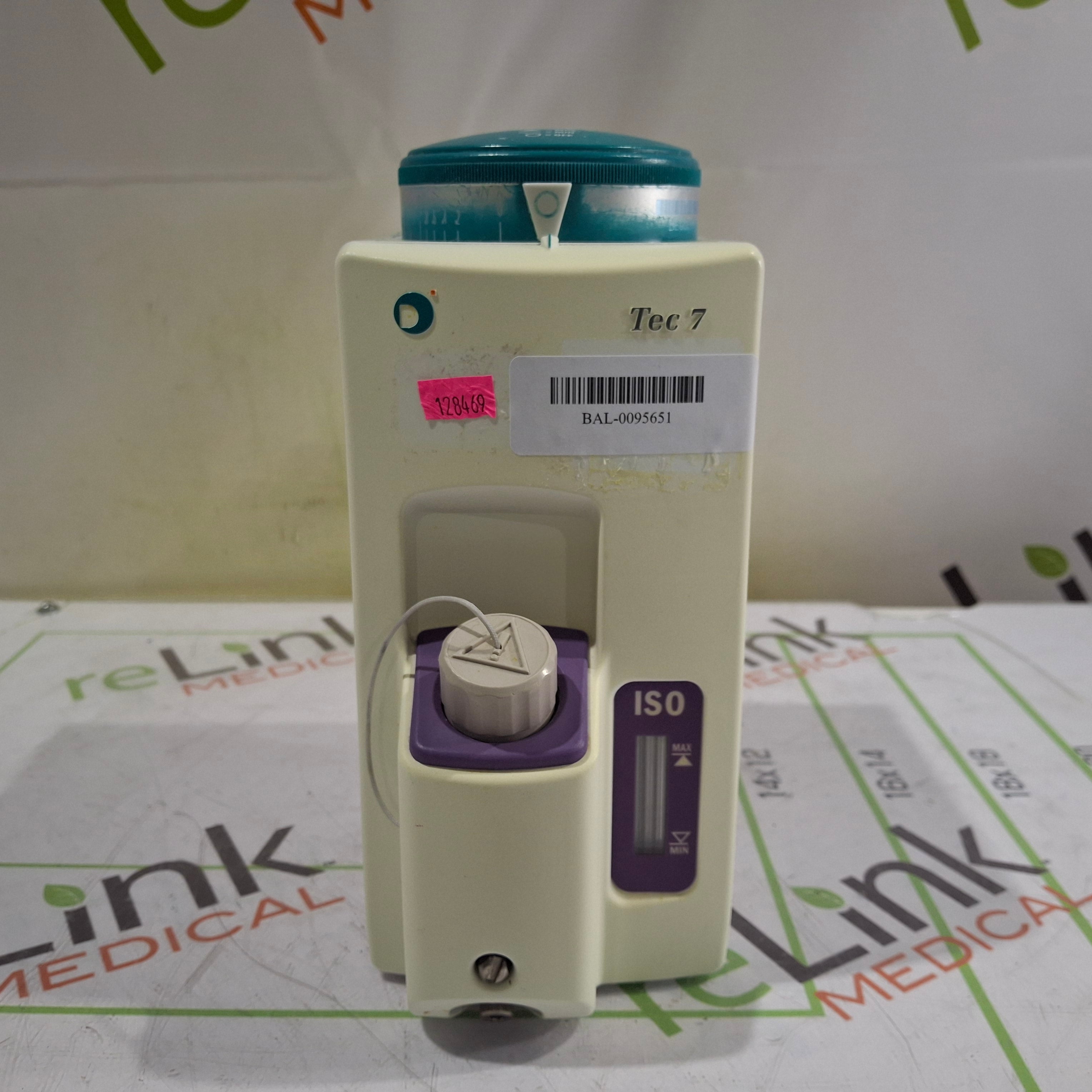Datex-Ohmeda Tec 7 Isoflurane Vaporizer