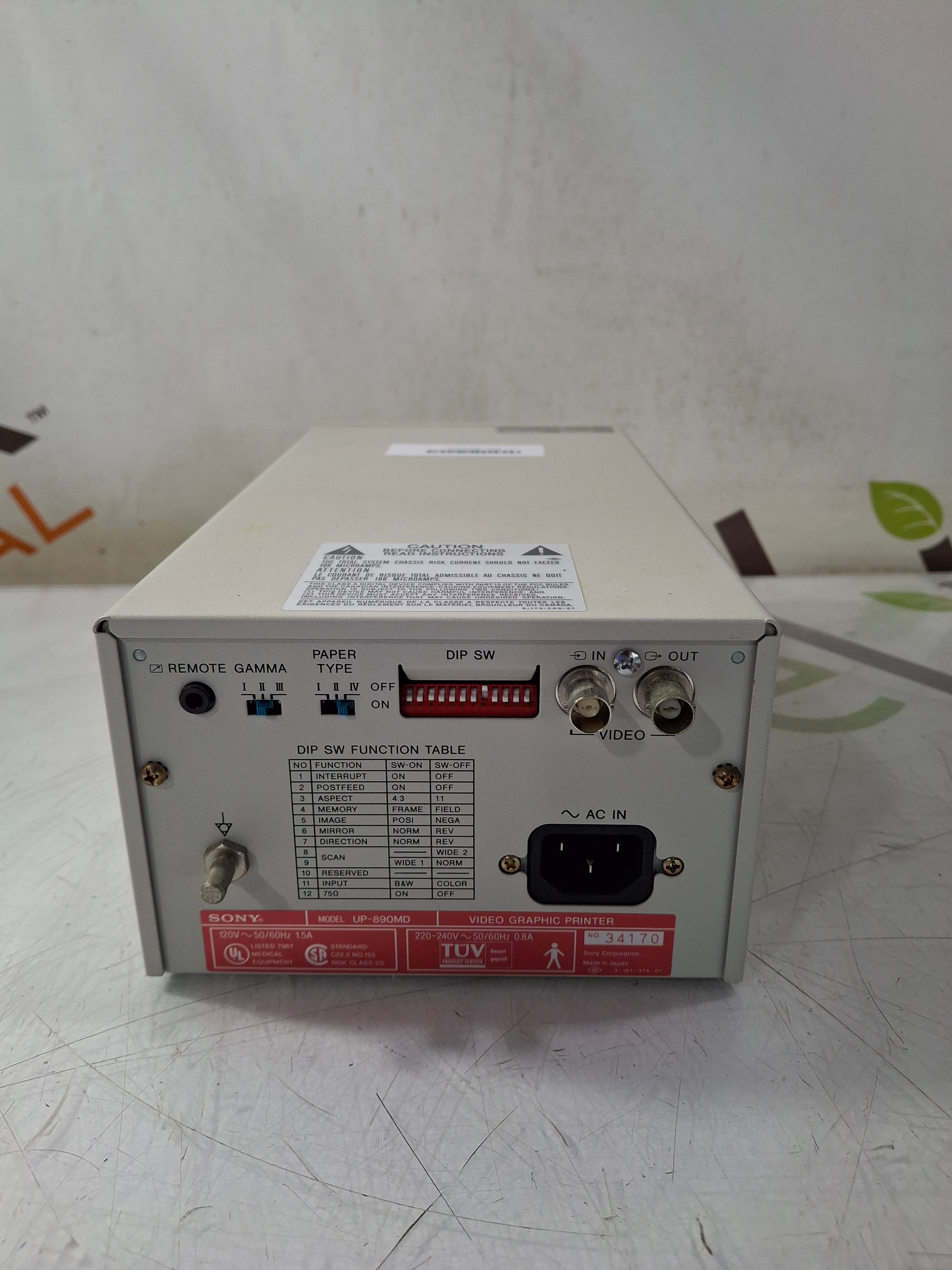 Sony UP-890MD Imager / Printer