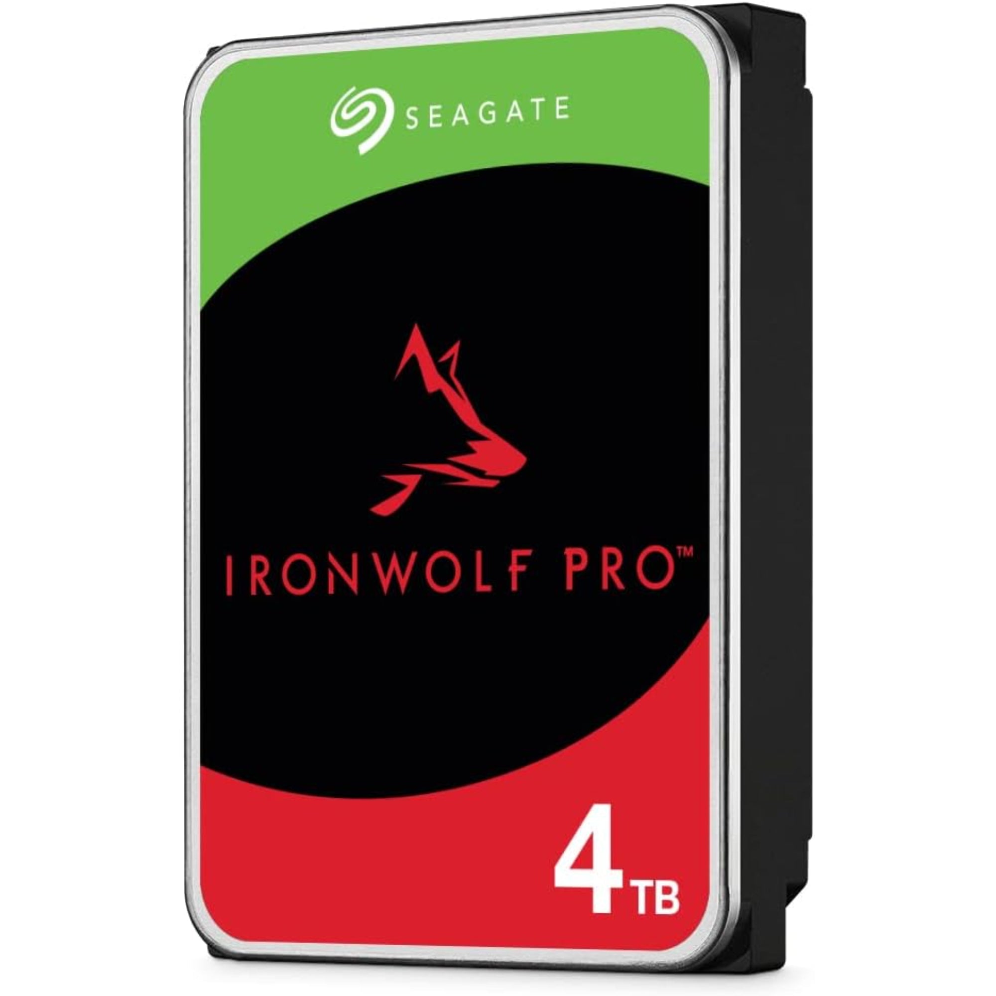 Seagate Ironwolf Pro ST4000NE001 4TB 7.2K RPM SATA 6Gb/s 512e NAS 3.5in Recertified Hard Drive
