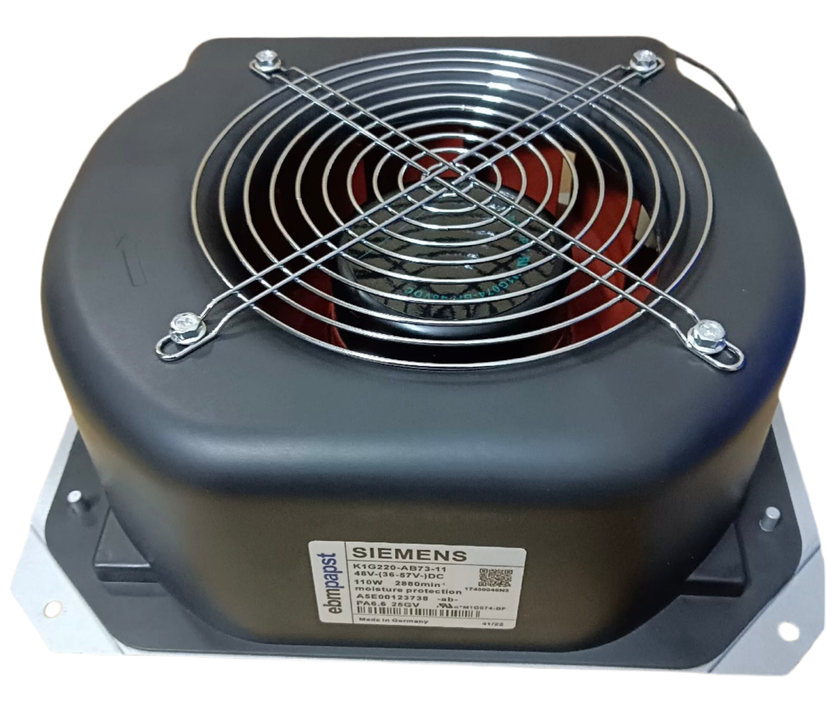 K1G220-AB73-11 A5E00123738 ebmPapst Inverter Cooling Fan For Siemens 48V 110W 6SL3162-0AM00-0AA0
