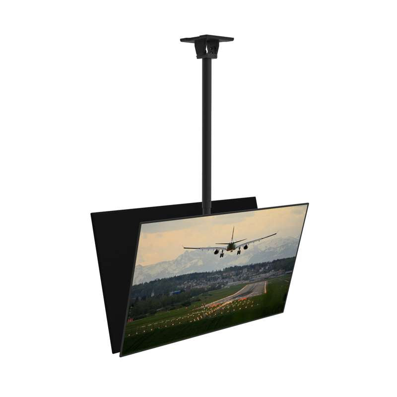 Kanto Back-to-Back Dual Screen TV Ceiling Mount for 40" to 80" TVs