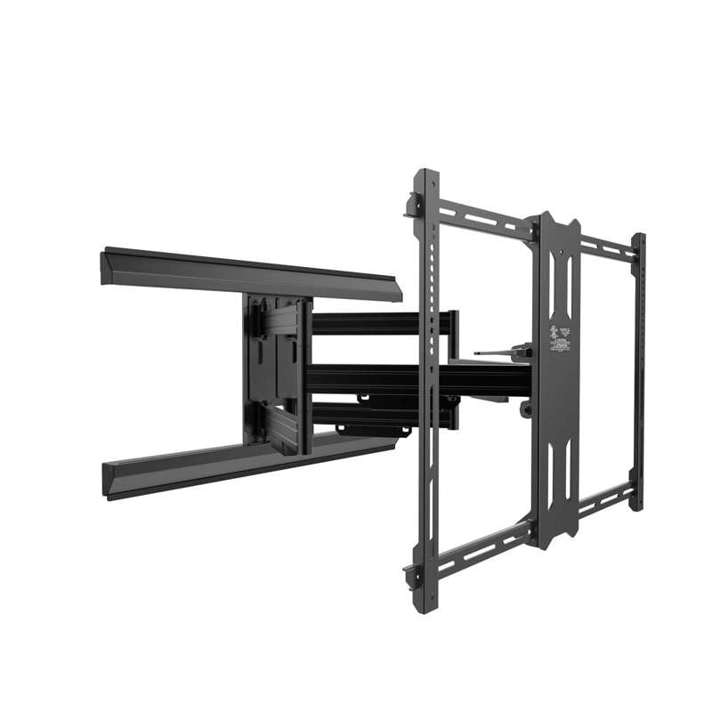 Kanto Pro Series Full Motion TV Wall Mount for 42-inch to 100-inch TVs with movable pivot and tool-less tilt - Black