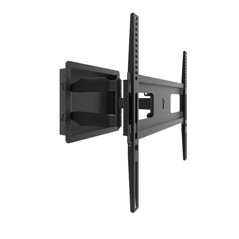 Kanto Recessed In-Wall Full Motion TV Mount for 32-inch to 55-inch TVs
