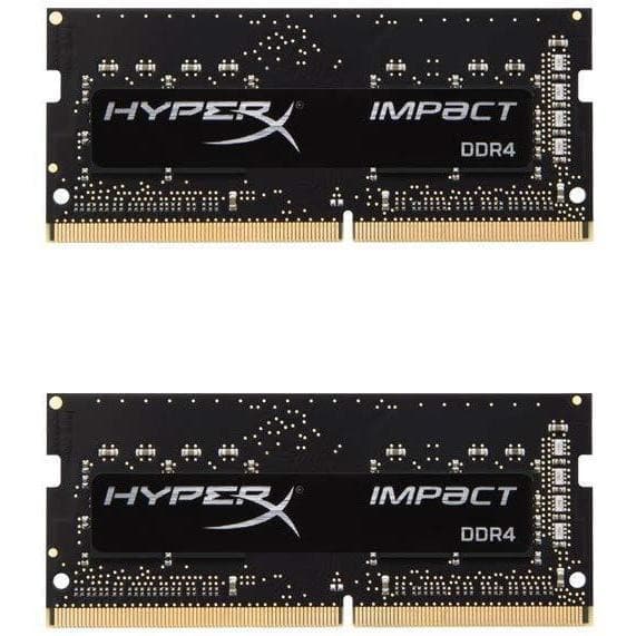 Kingston Technology HyperX Impact 16GB 2666MHz DDR4 CL15 260-Pin SODIMM Laptop Memory (HX426S15IB2/16)-FoxTI