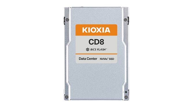 Kioxia CD8-R 7.68TB U.2 NVMe 2.5" Solid State Drive