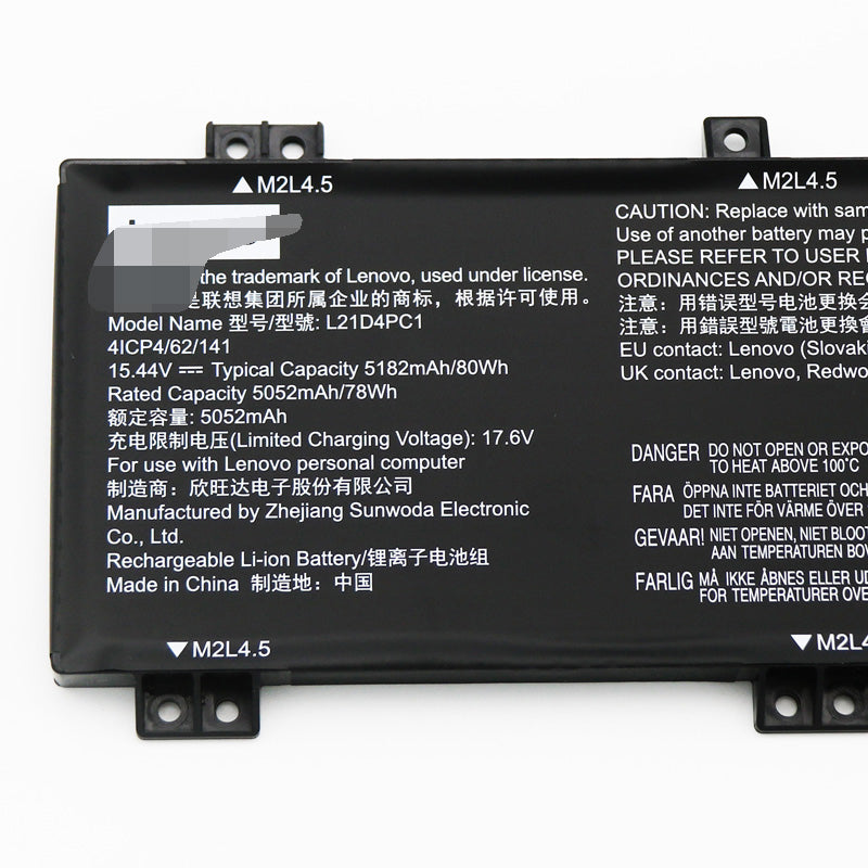 Lenovo L21C4PC1 L21D4PC1 L21L4PC1 L21M4PC1 Battery