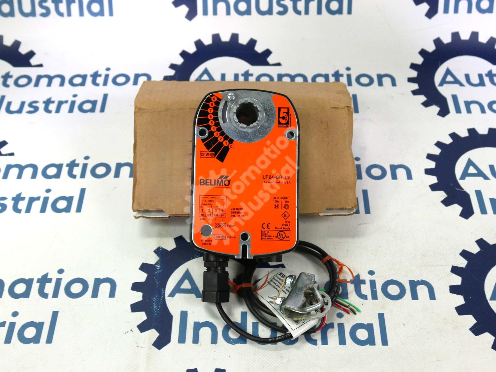 LF24-SR US By Belimo 4Nm Proportional Spring Return Damper Actuator