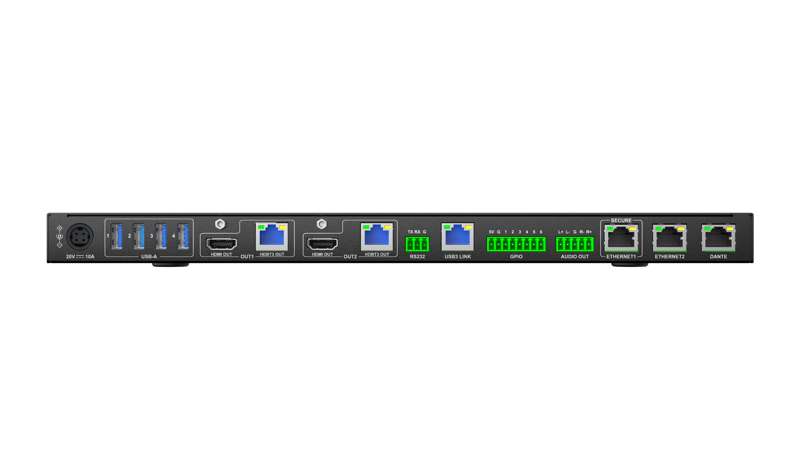 Liberty AV Solutions TeamUp+ Series Dual Screen USB3 Collaboration Extender/Switcher