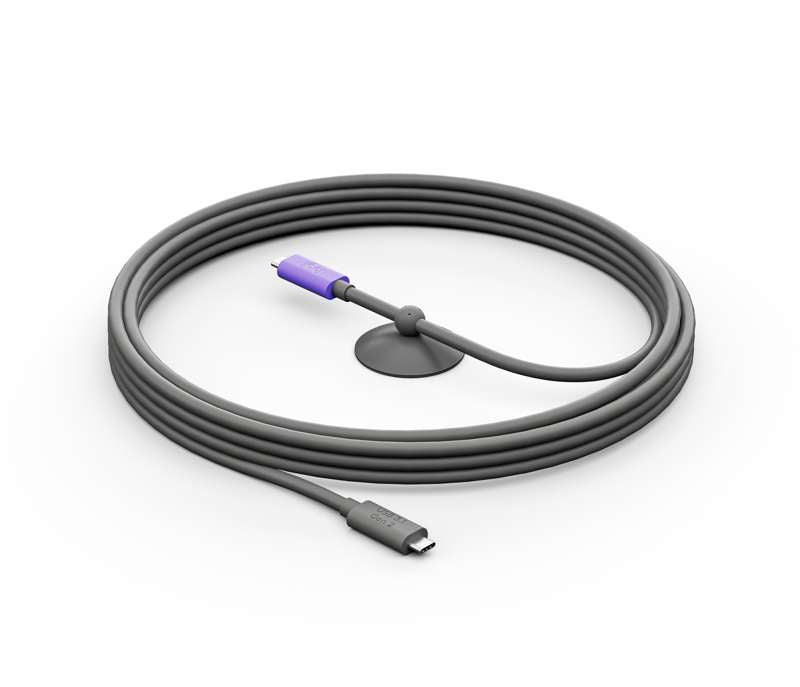 Logitech Active USB-C to USB-C Cable for Meetup2 (5m / 16.4ft)
