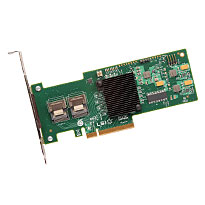 LSI00200 LSI MegaRAID SAS 9240-8i EM2 SGL 8-Port PCIe 6Gb/s SATA SAS RAID controller