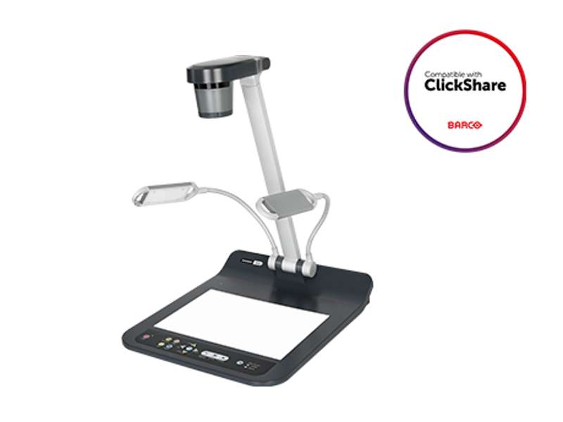 Lumens PS753 4K Desktop Document Camera with 300x zoom, HDMI, VGA, USB, and IP streaming