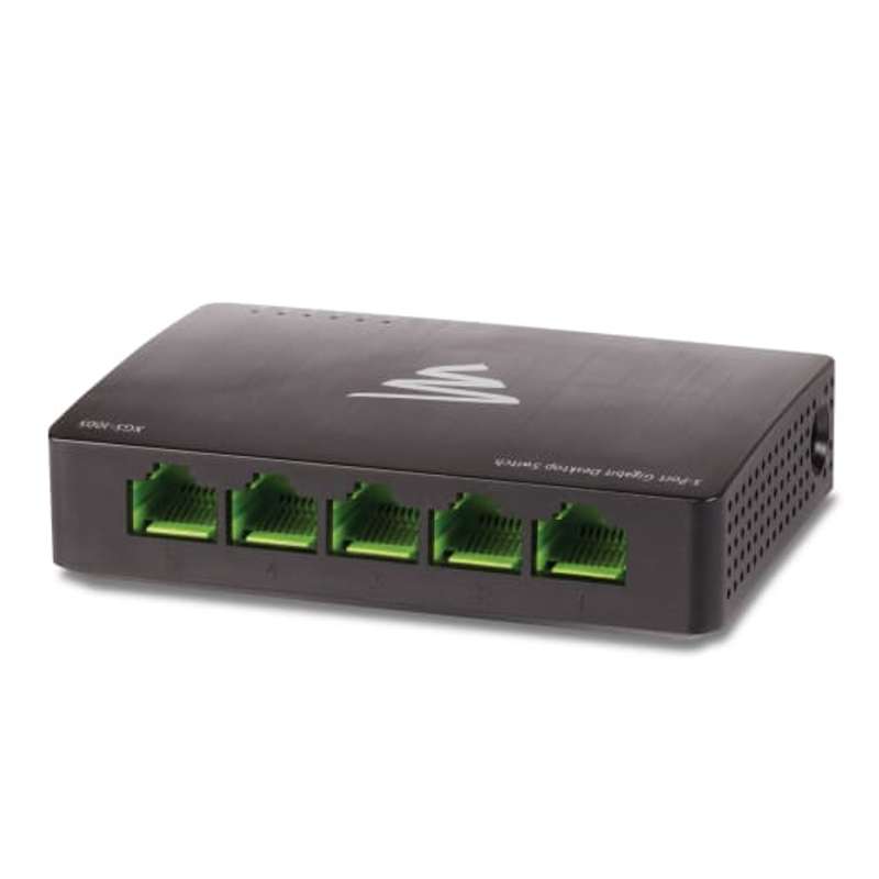 Luxul 5-Port Desktop Gigabit Ethernet Switch with US Power Cord