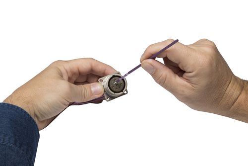 Sticklers MCC-EB12 CleanStixx Swabs for Expanded Beam, PURPLE 50/Box