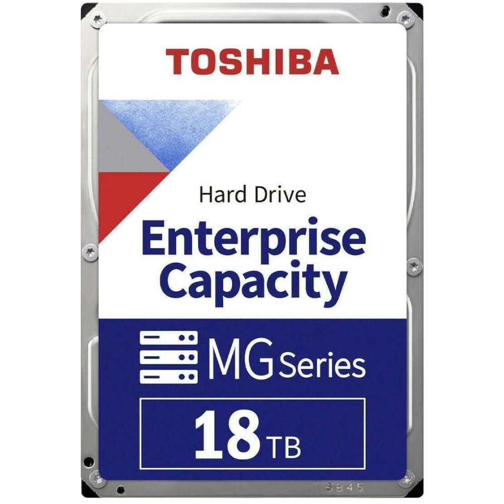 Toshiba MG09 MG09ACA18TA 18TB 7.2K RPM SATA 6Gb/s 4Kn 3.5in Hard Drive