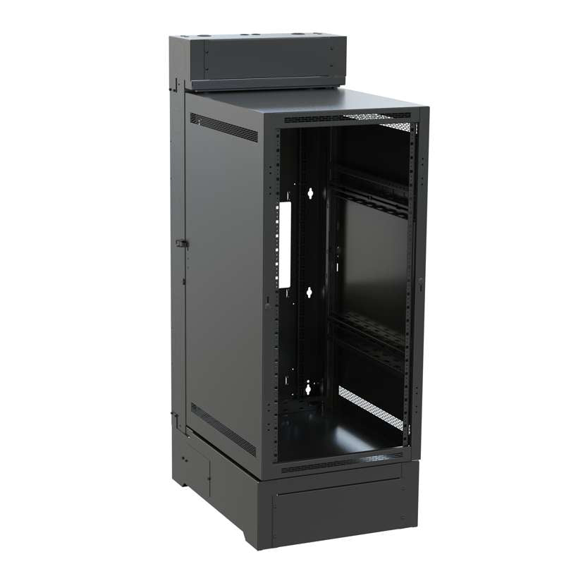 Middle Atlantic SR Series Large Pivoting Rack, 24RU, 32in Depth, 23.5in Width