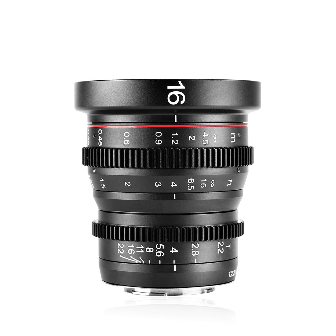 Meike Cinema Prime 16mm T2.2 M4/3 Lens (MFT Mount)