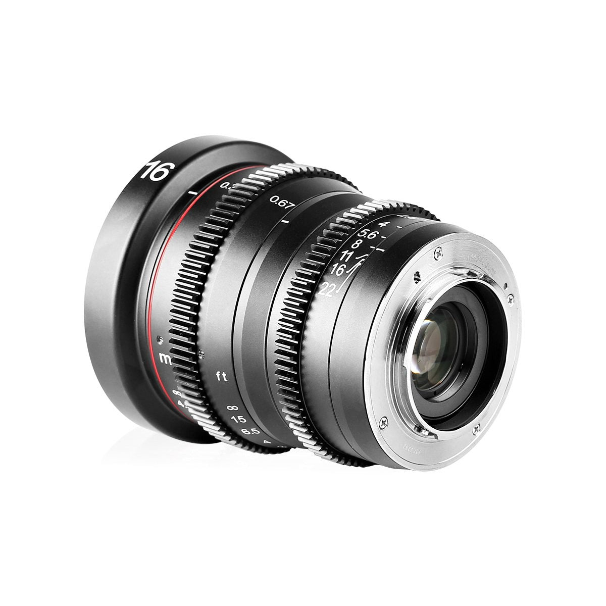 Meike Cinema Prime 16mm T2.2 M4/3 Lens (MFT Mount)
