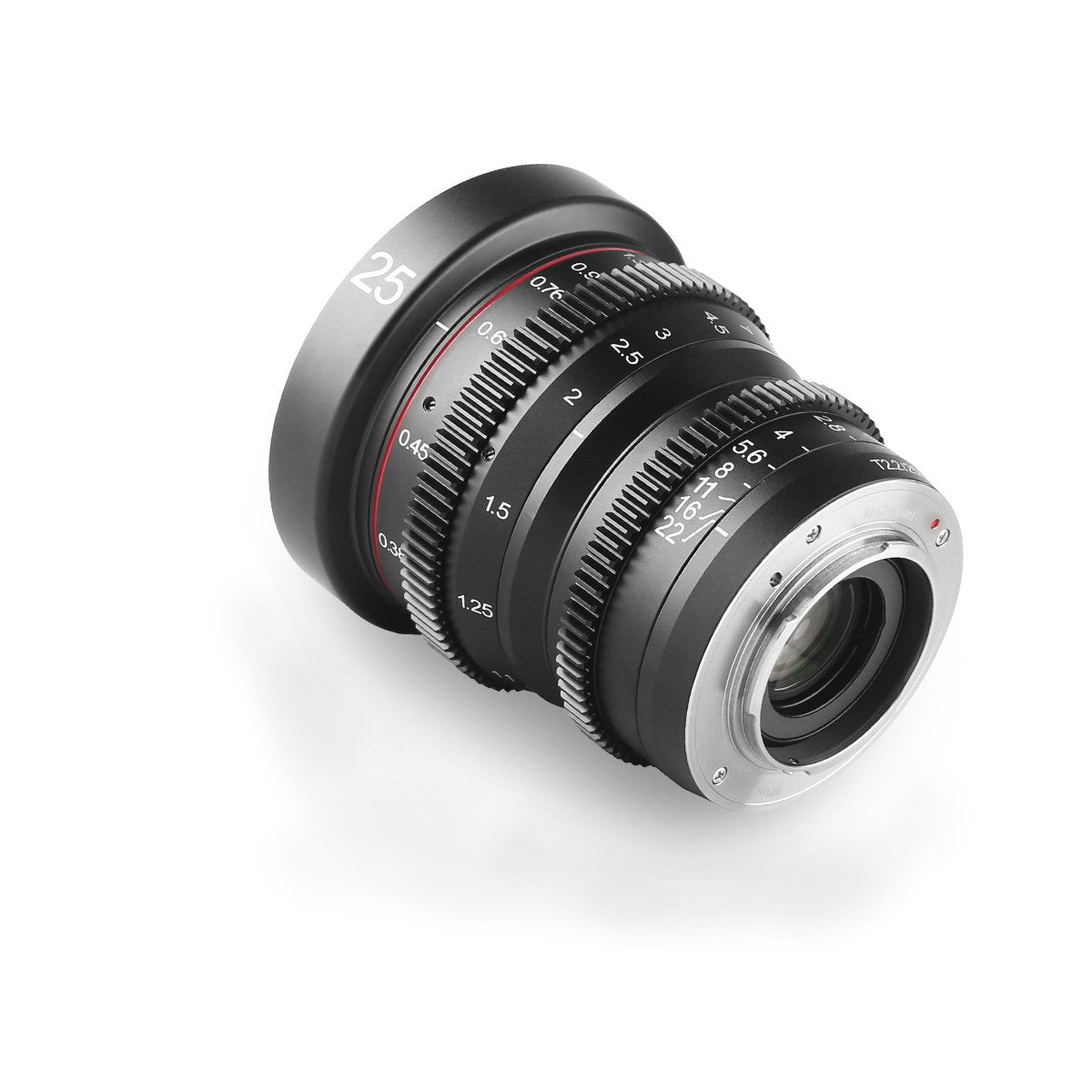 Meike Cinema Prime 25mm T2.2 M4/3 Lens (MFT Mount)