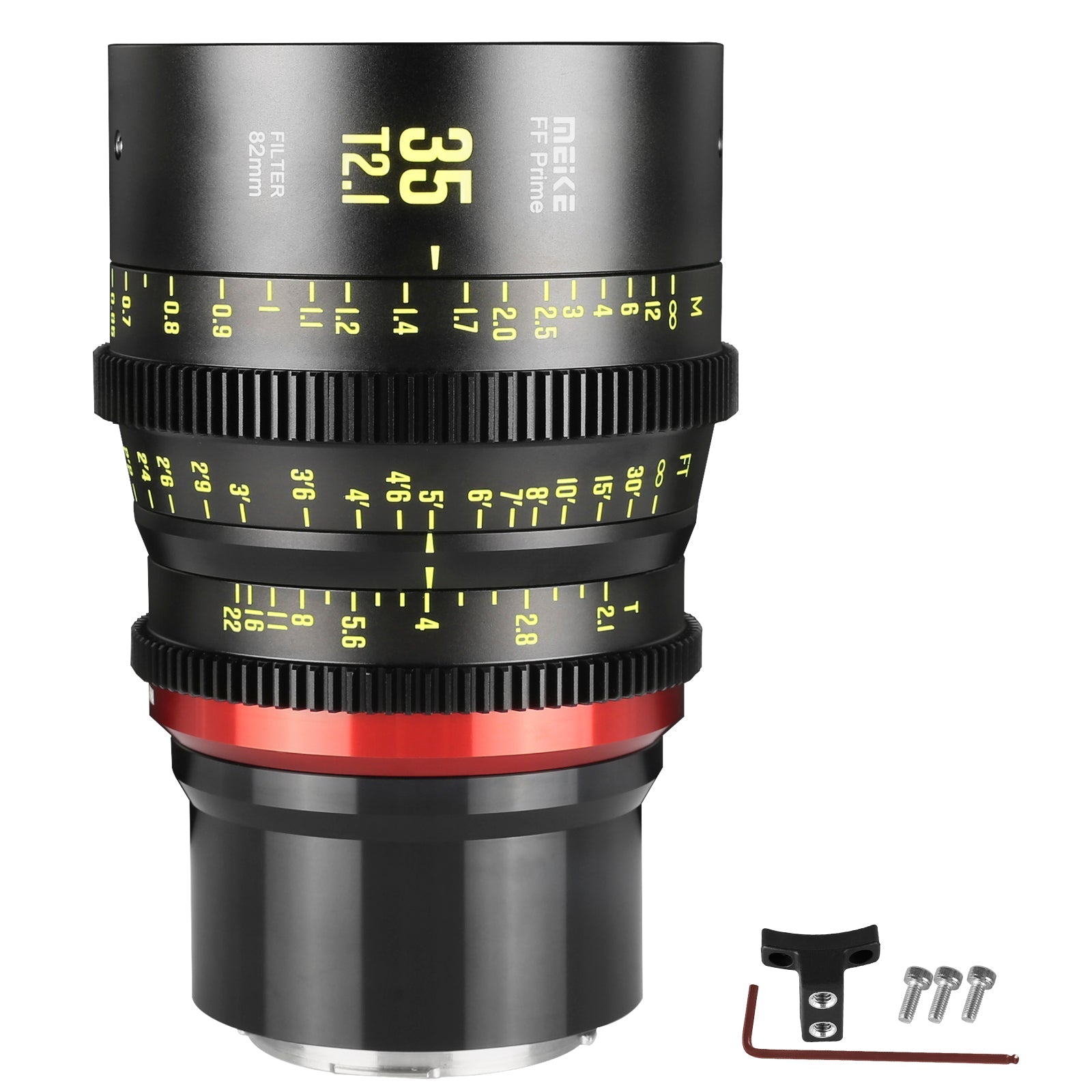 Meike Cinema Full Frame Cinema Prime 35mm T2.1 Lens (L Mount)