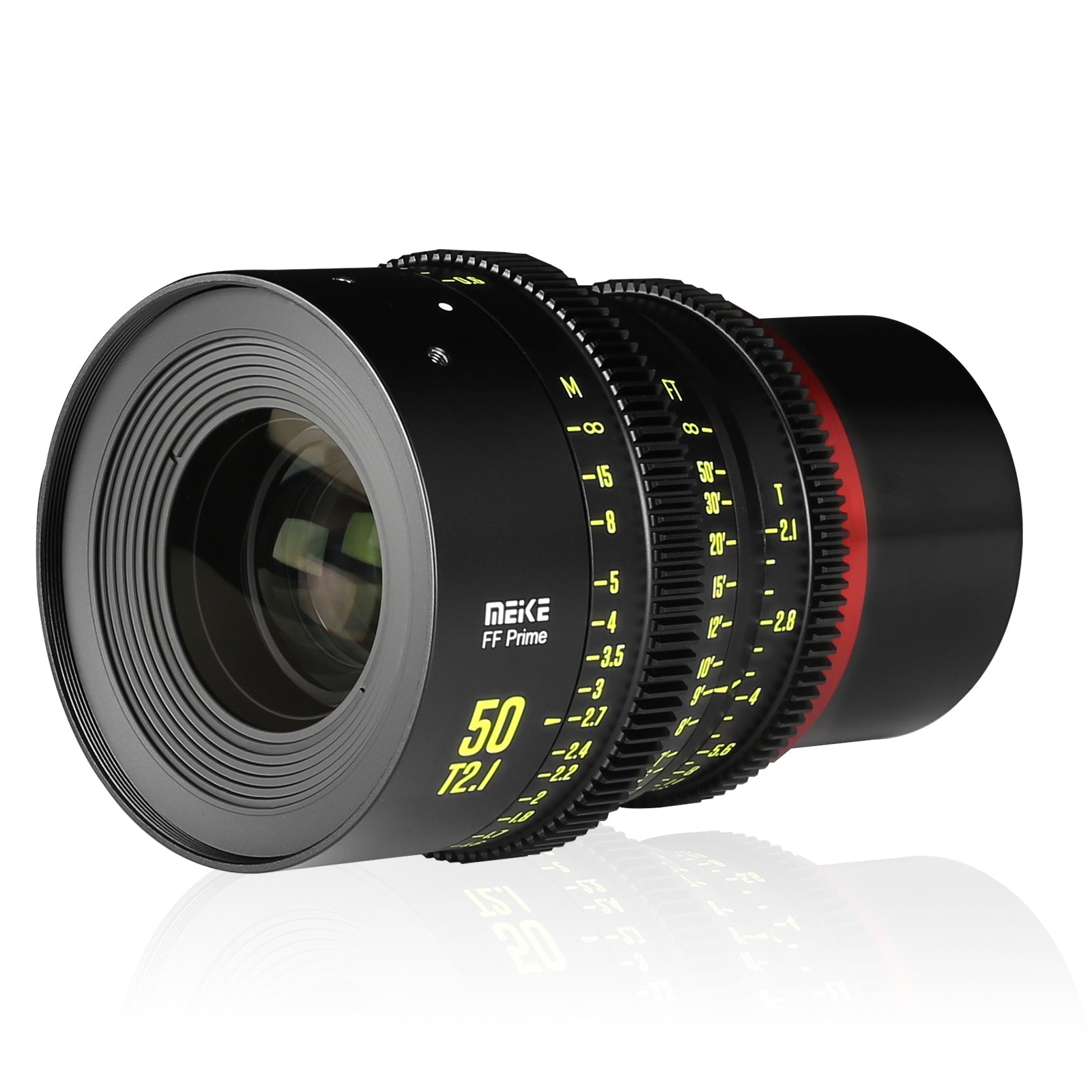 Meike Cinema Full Frame Cinema Prime 50mm T2.1 Lens (RF Mount)