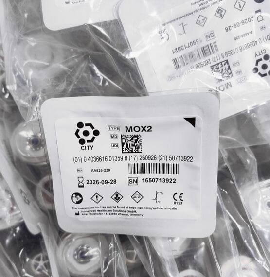 CITY Oxygen Battery for Oxygen Sensor MOX1, MOX2, MXO3, MOX4, MOX20