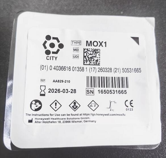 CITY Oxygen Battery for Oxygen Sensor MOX1, MOX2, MXO3, MOX4, MOX20