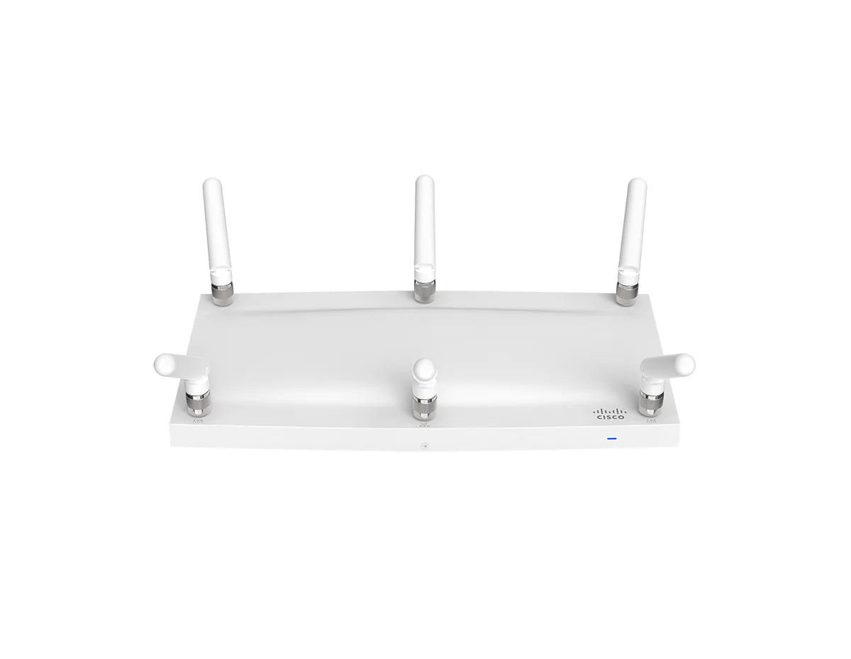 Cisco Meraki Wi-Fi 6 Cloud Managed with External Antennas and Multigigabit Ethernet Access Point (MR46E-HW)