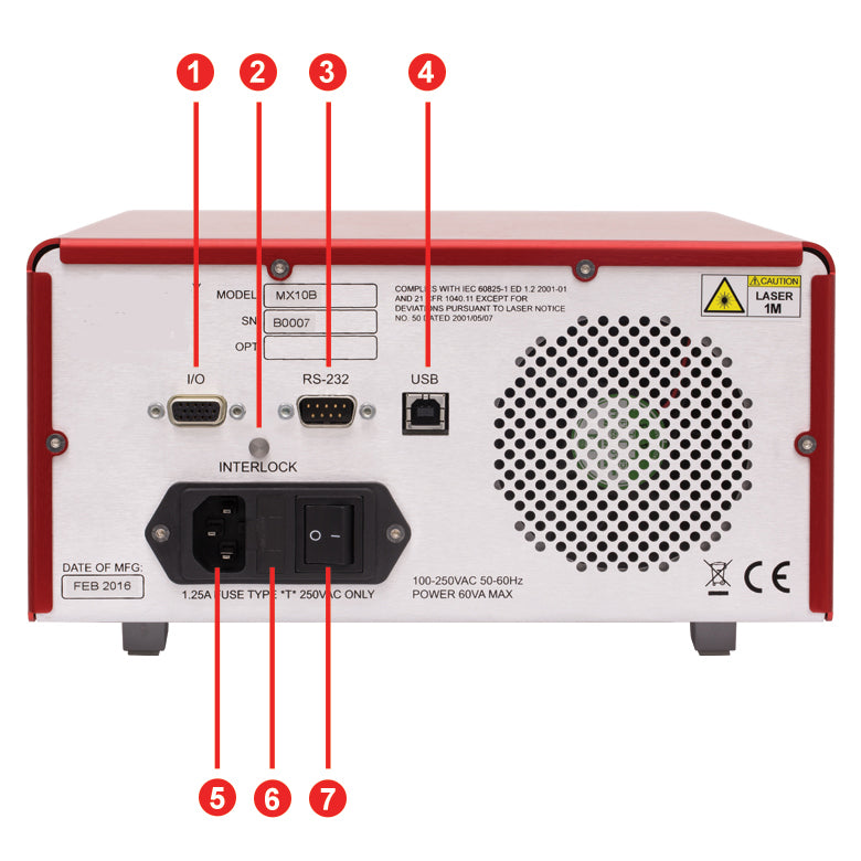 TH-MX10B-1310 - 12.5 Gb/s Max Digital Reference Transmitter, 1310 nm Laser, Limiting Amplifier