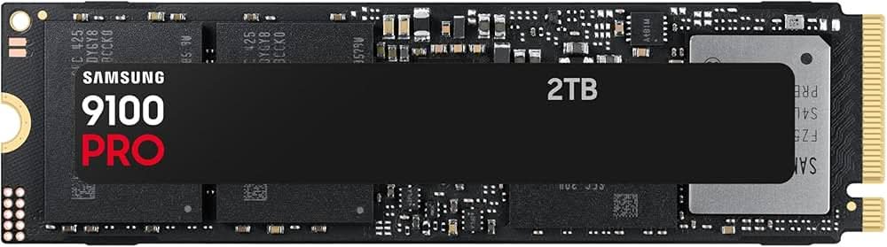 Samsung MZ-VAP2T0BW 9100 PRO 2TB PCIe Gen 5.0 NVMe 2.0 M.2 2280 SSD
