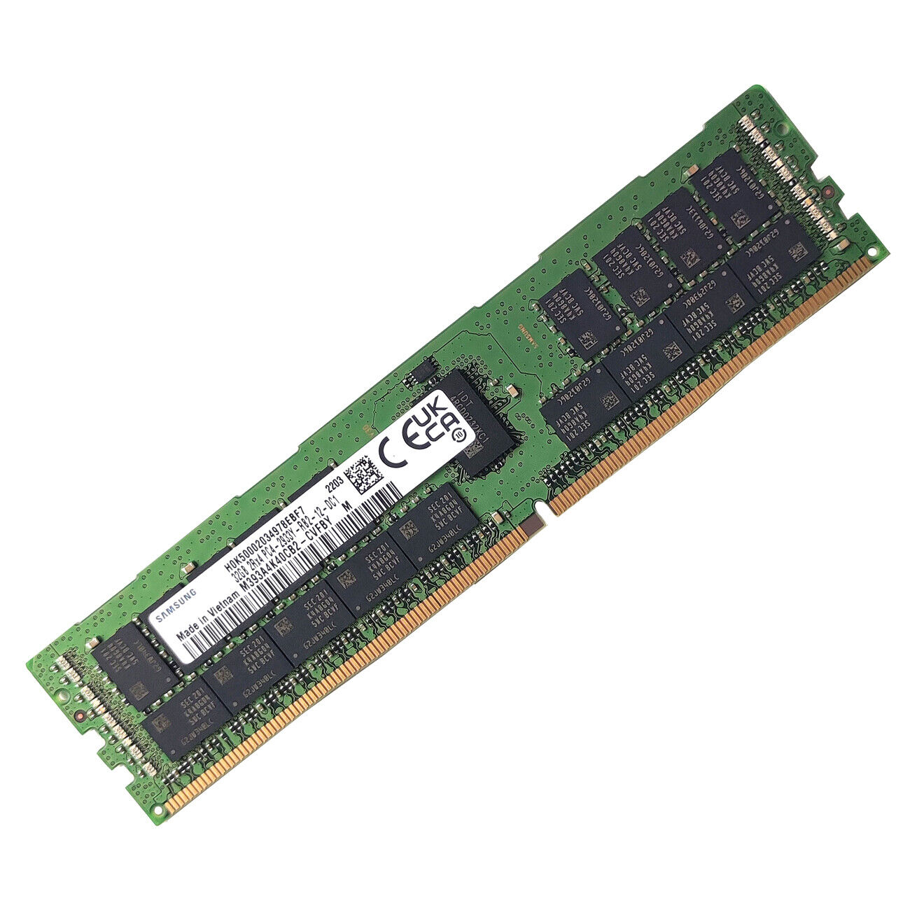 32GB DDR4 2933 MHz ECC Reg M393A4K40CB2-CVF Compatible P00924-B21 Ram spots- show original title