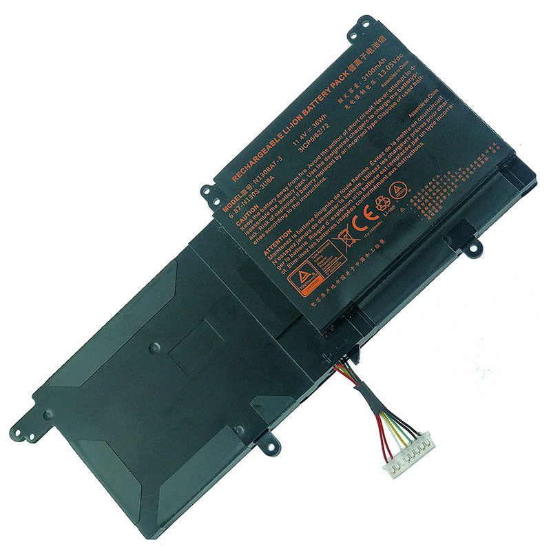 Clevo N130BAT-3 6-87-N130S-3U9 N131BU N131WU Battery