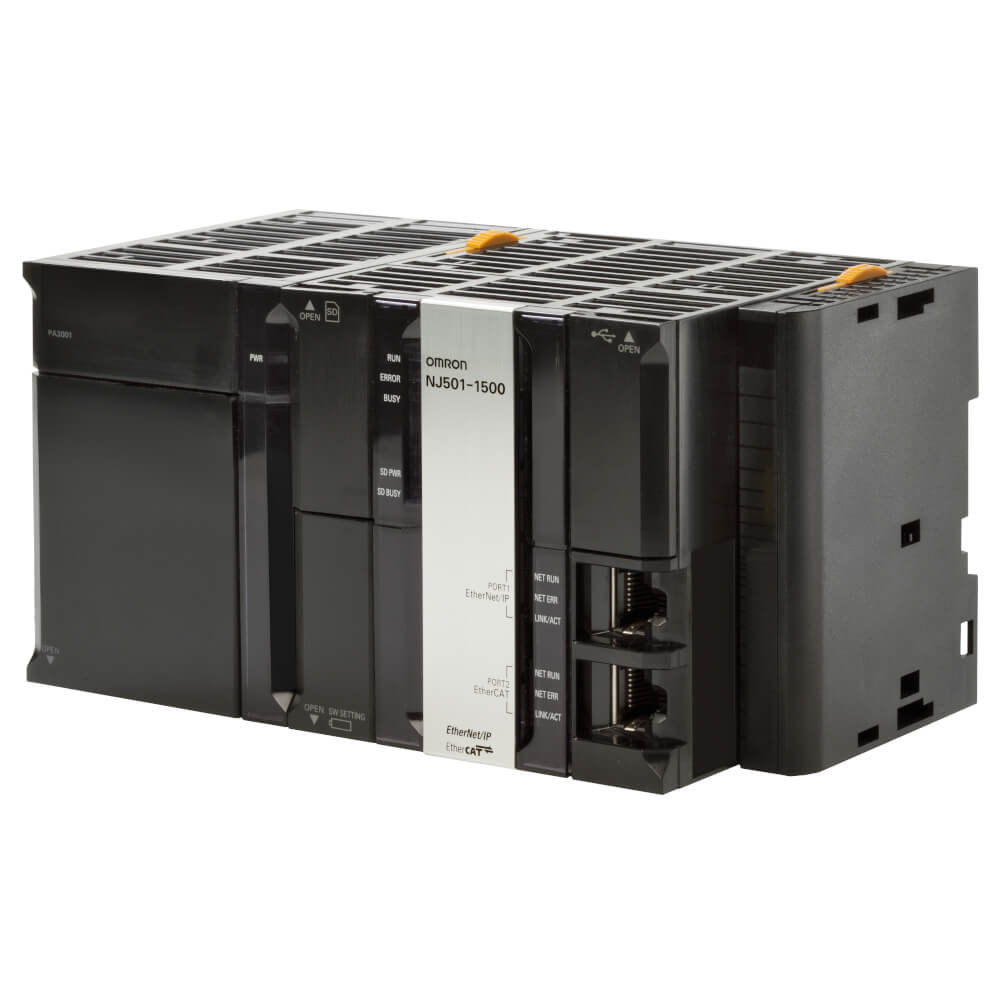 NJ501-1500 | Omron Sysmac NJ5 Motion Control CPU with EtherCAT and EtherNet/IP