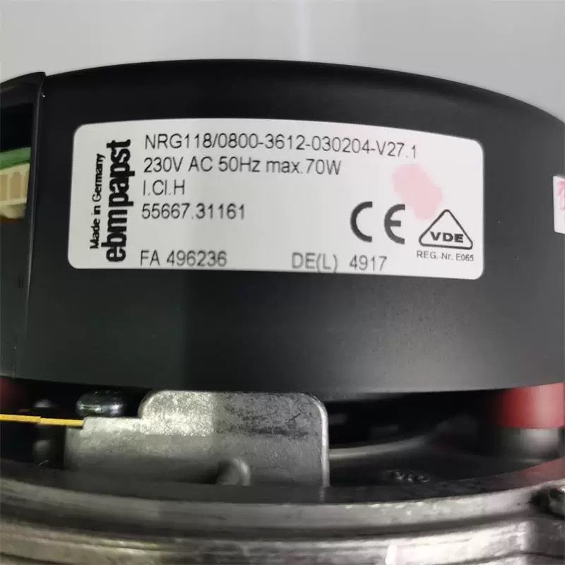 NRG118/0800-3612-030204-V27.1 Ebm-Papst FAN