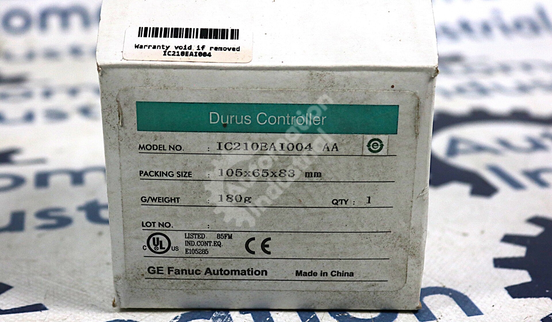 IC210EAI004 By GE Fanuc 24VDC 4 Channel Analog Input Expansion Durus Controller