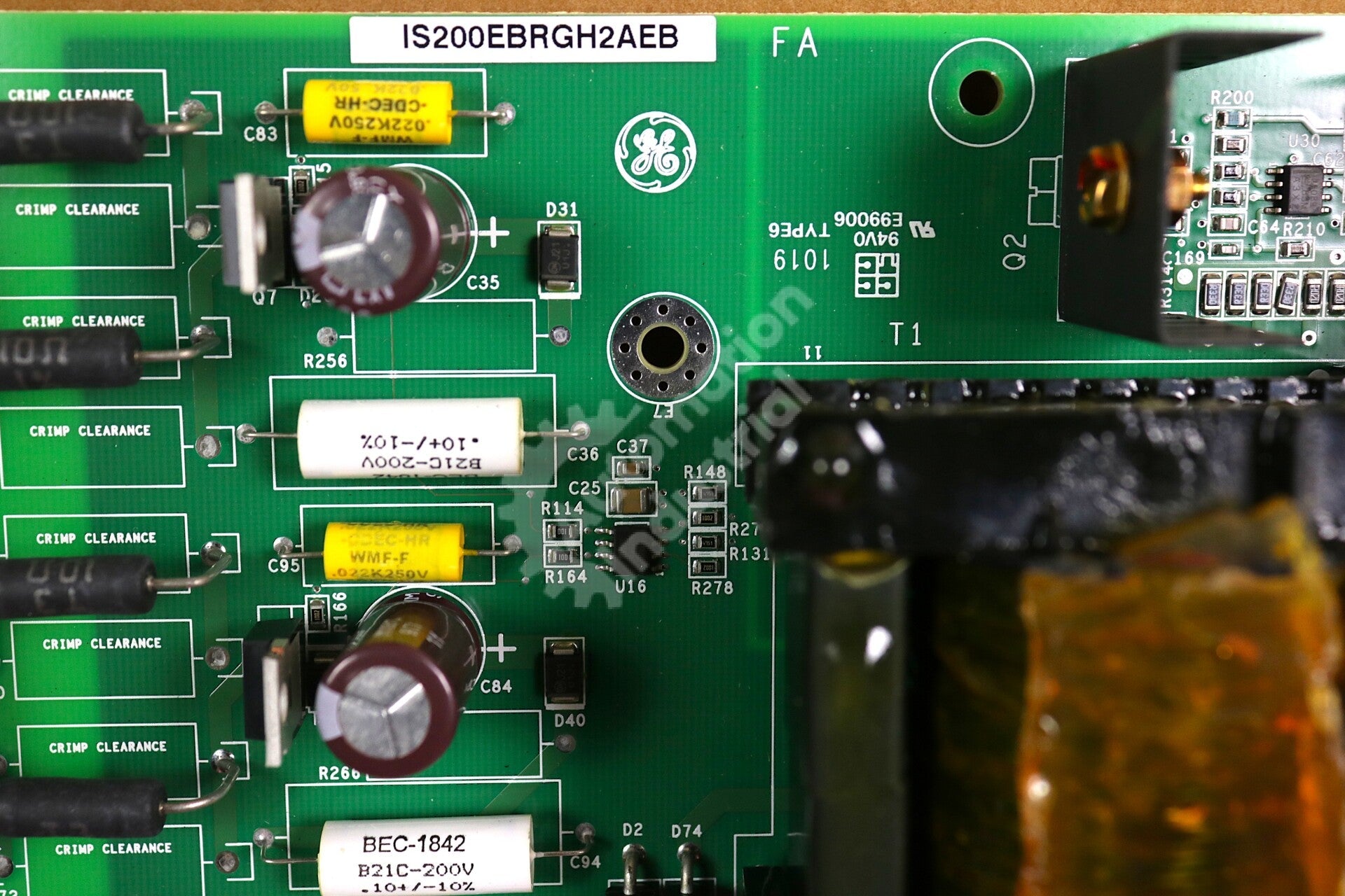 IS200EBRGH2A By GE IS200EBRGH2AEB Exciter Interface Bridge Board NSFP