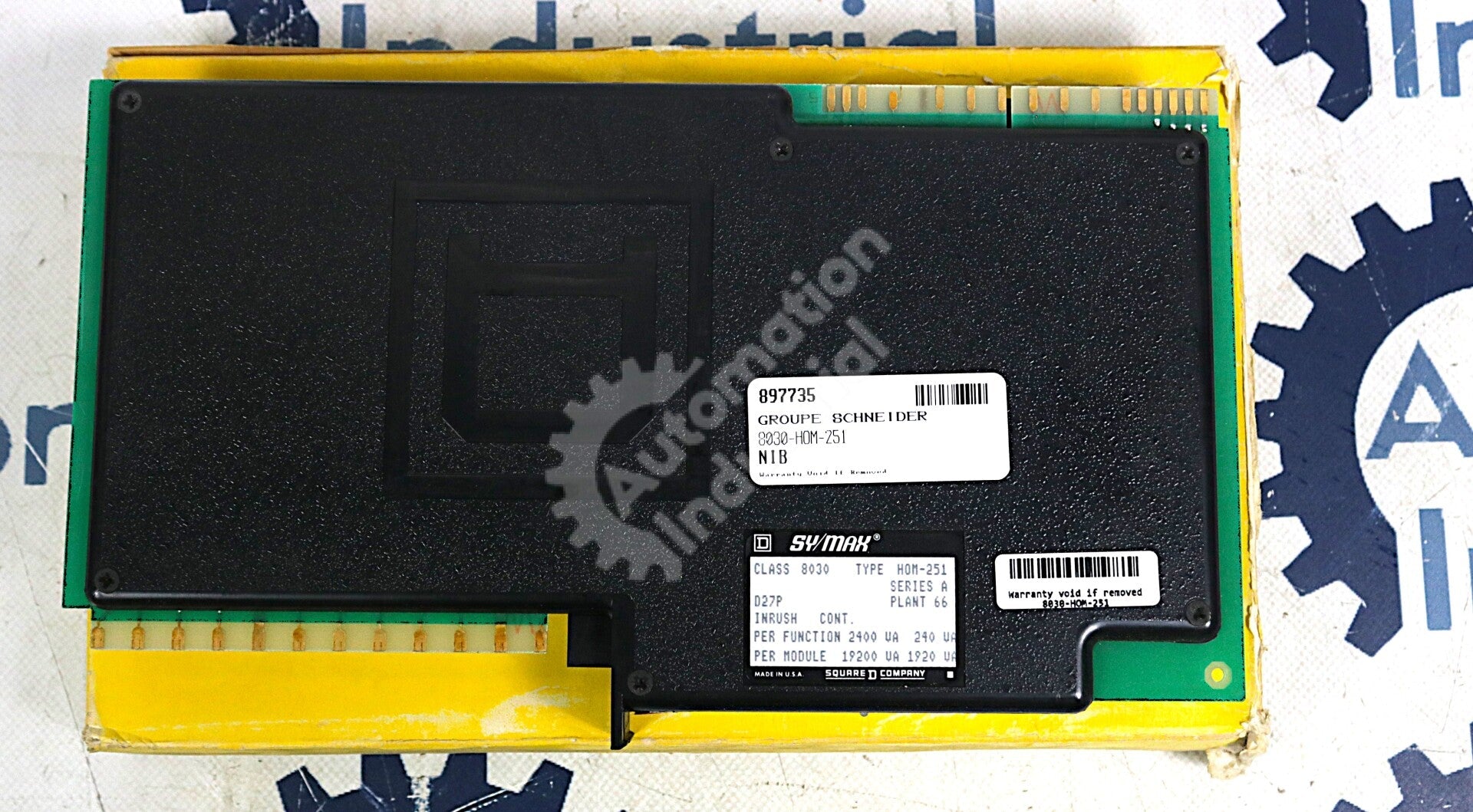 HOM-251 By Square D Sy/Max Class 8030 50-160VDC 8 Function Output NSFP