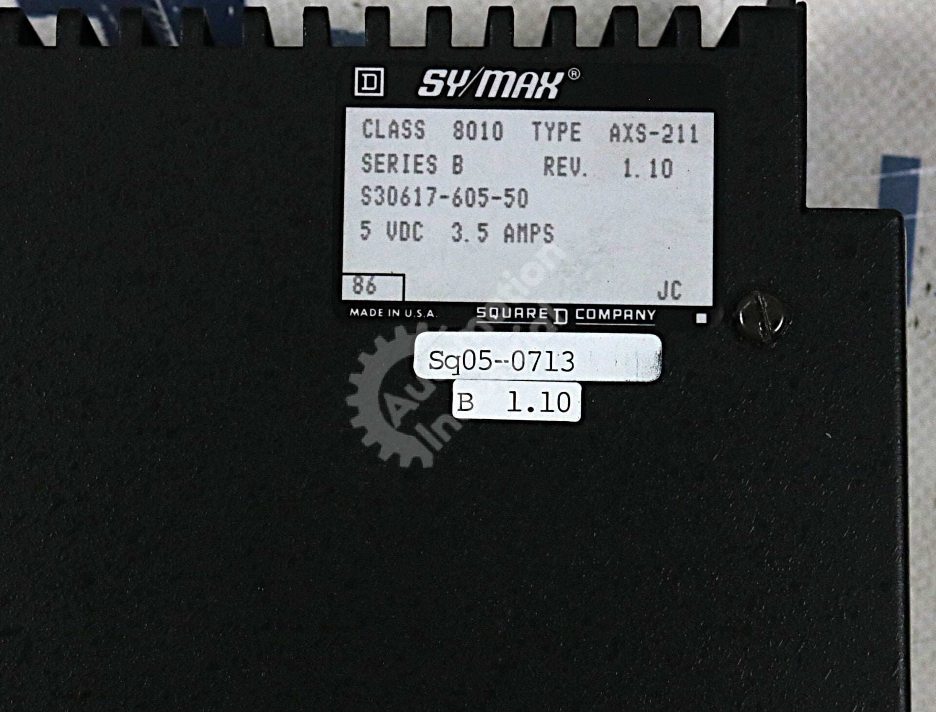 AXS-211 By Square D Sy/Max Class 8010 Access 4000 Interface Module NSNB