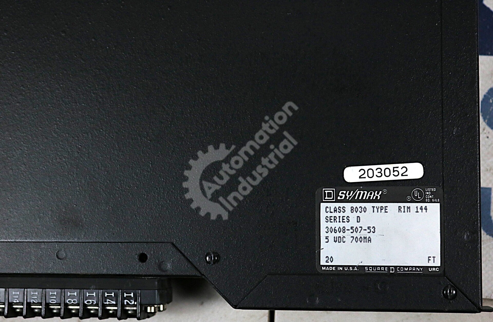 RIM-144 By Square D Sy/Max Class 8030 5VDC Multiplexed Single Input Module NSNB