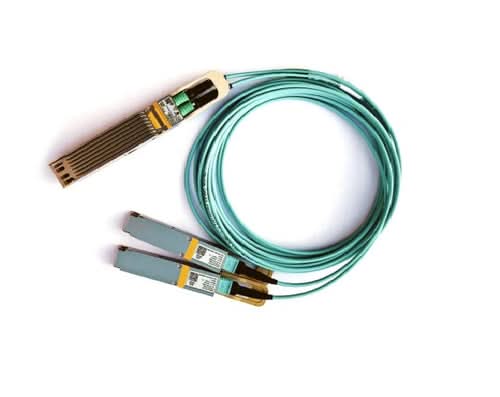 Mellanox Active Fiber Cable, ETH 100GbE, 100Gb/s, QSFP, LSZH, 10m 32.81 ft Fiber Optic Network Cable for Network Device 100 Gbit/s