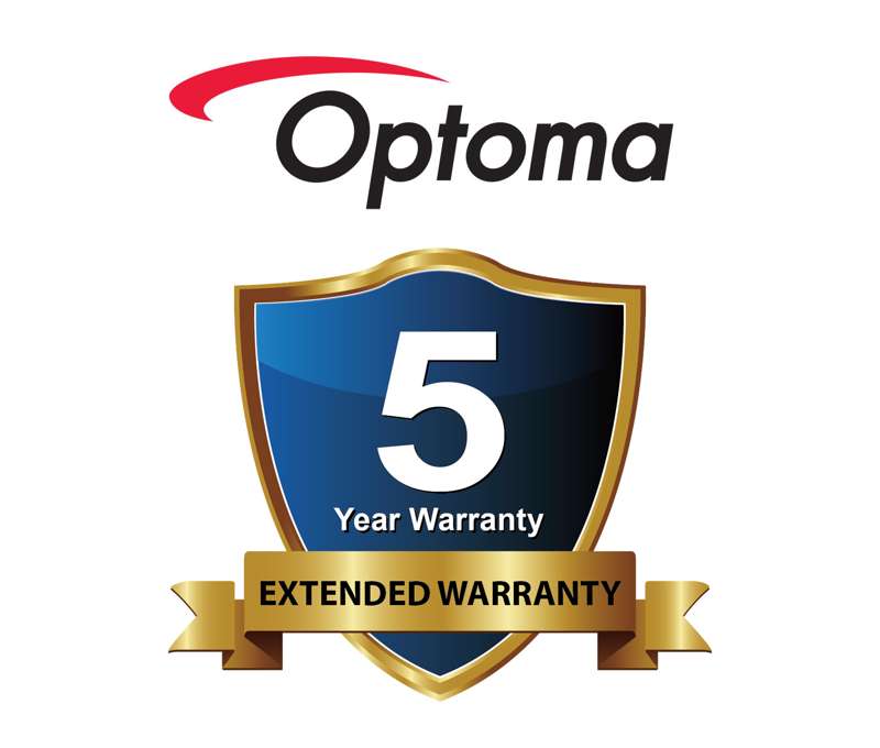 Optoma 5 Years Extended Warranty for Optoma Projectors