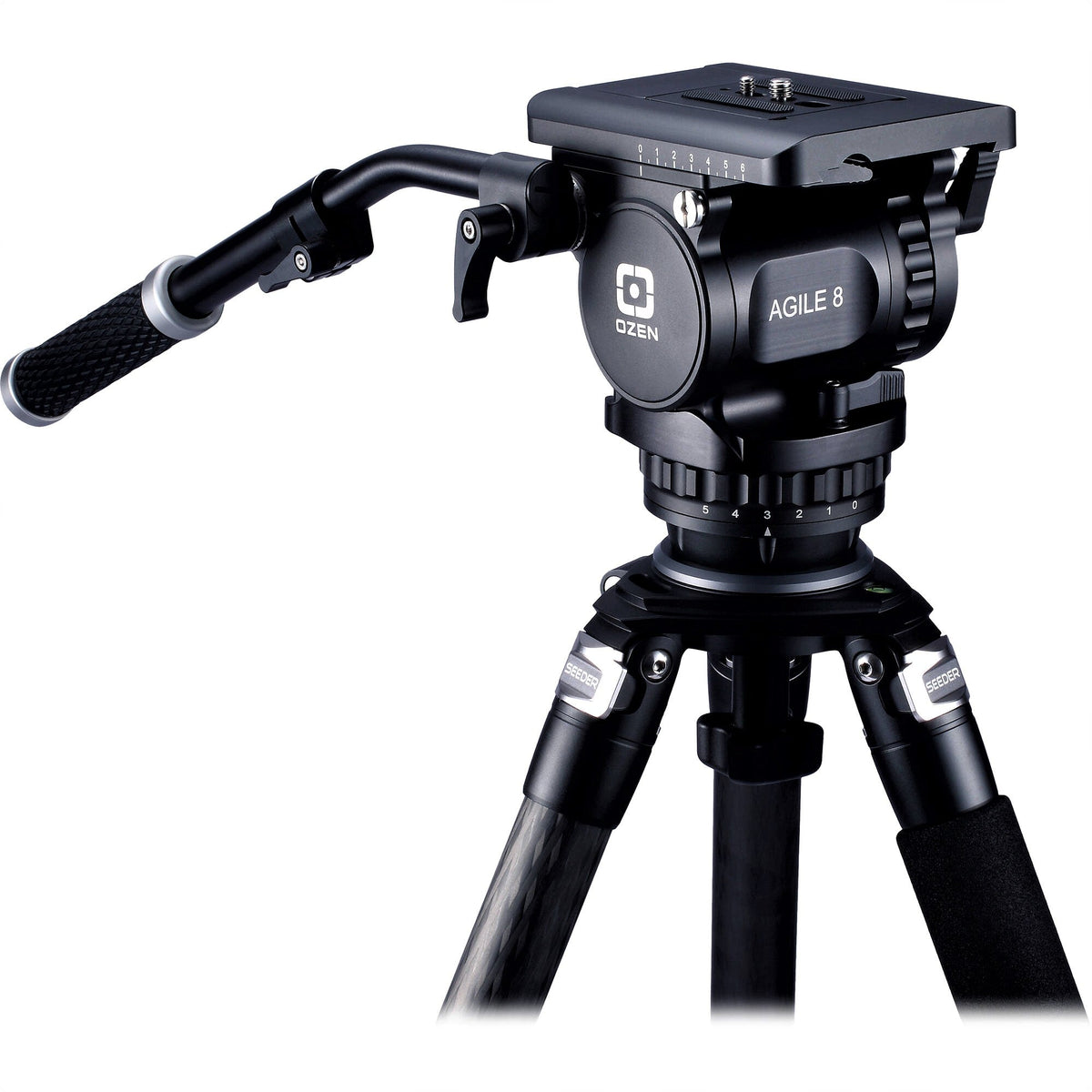 OZEN 8AL2HD 75mm AGILE 8 E-Z LOAD Tripod System