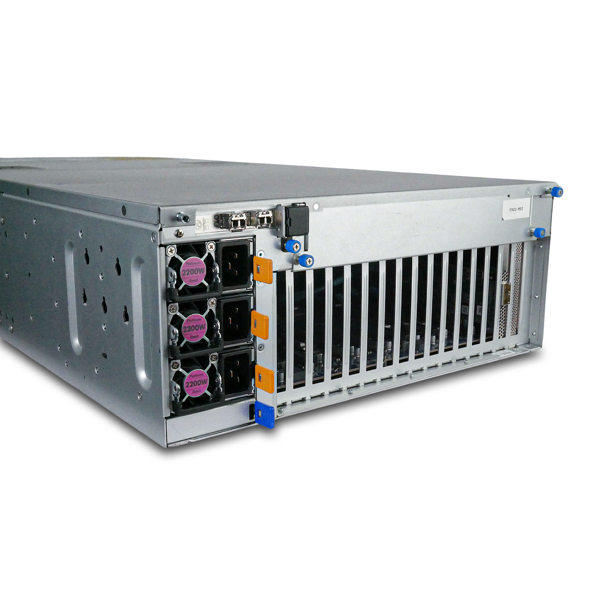 Gigabyte G482-Z52 4U 8-GPU Barebones Server Dual AMD EPYC 7H12 64-Core 32x DDR4 DIMM 8x 2.5" Bay Refurbished