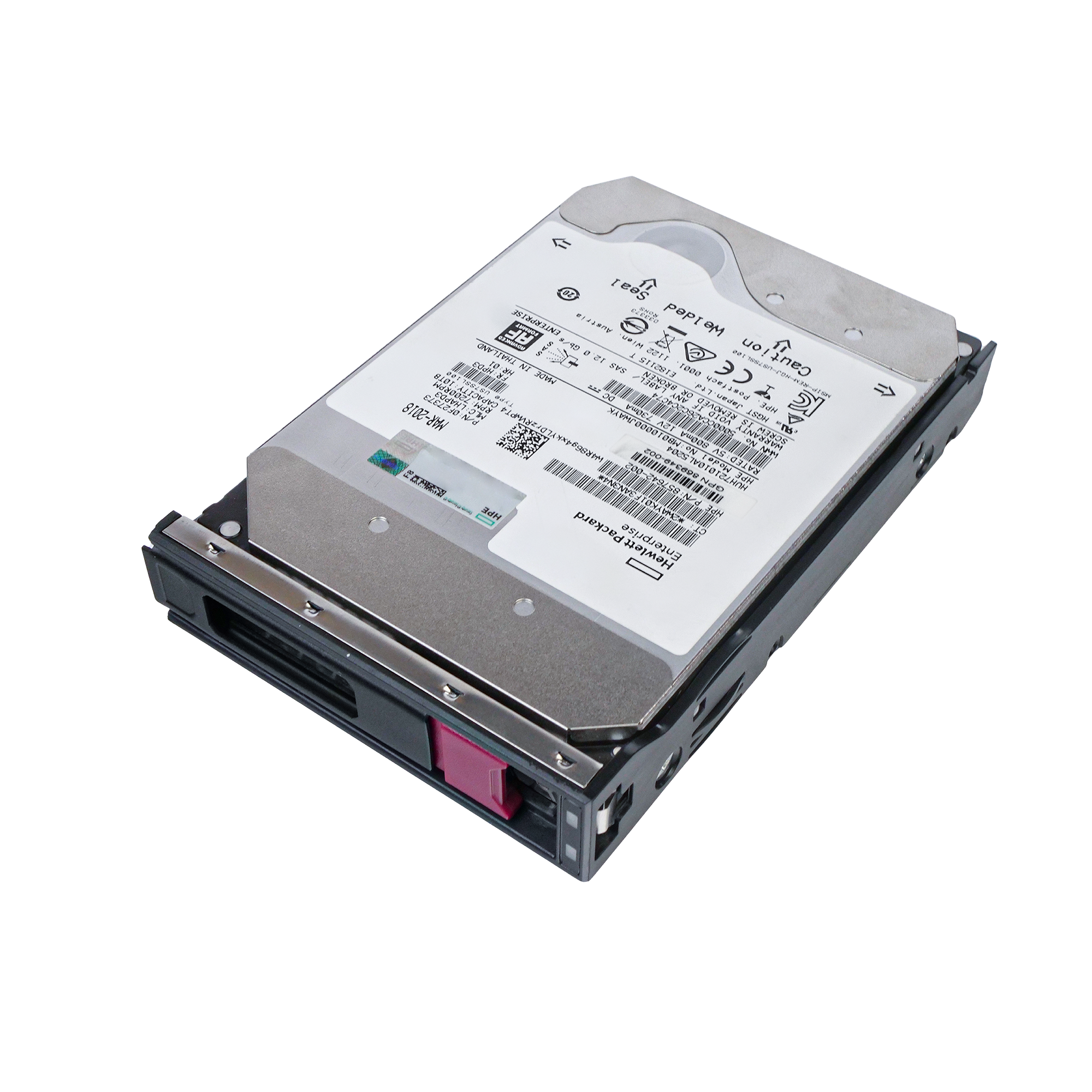 HP Generation 11 857643-002 10TB 7.2K RPM SAS 12Gb/s 512e 256MB 3.5in Refurbished HDD