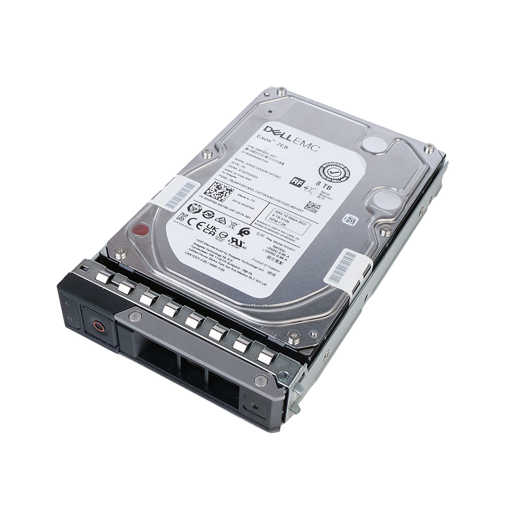 Dell G14 400-BLLM 8TB 7.2K RPM SAS 12Gb/s 512e 256MB 3.5in HDD