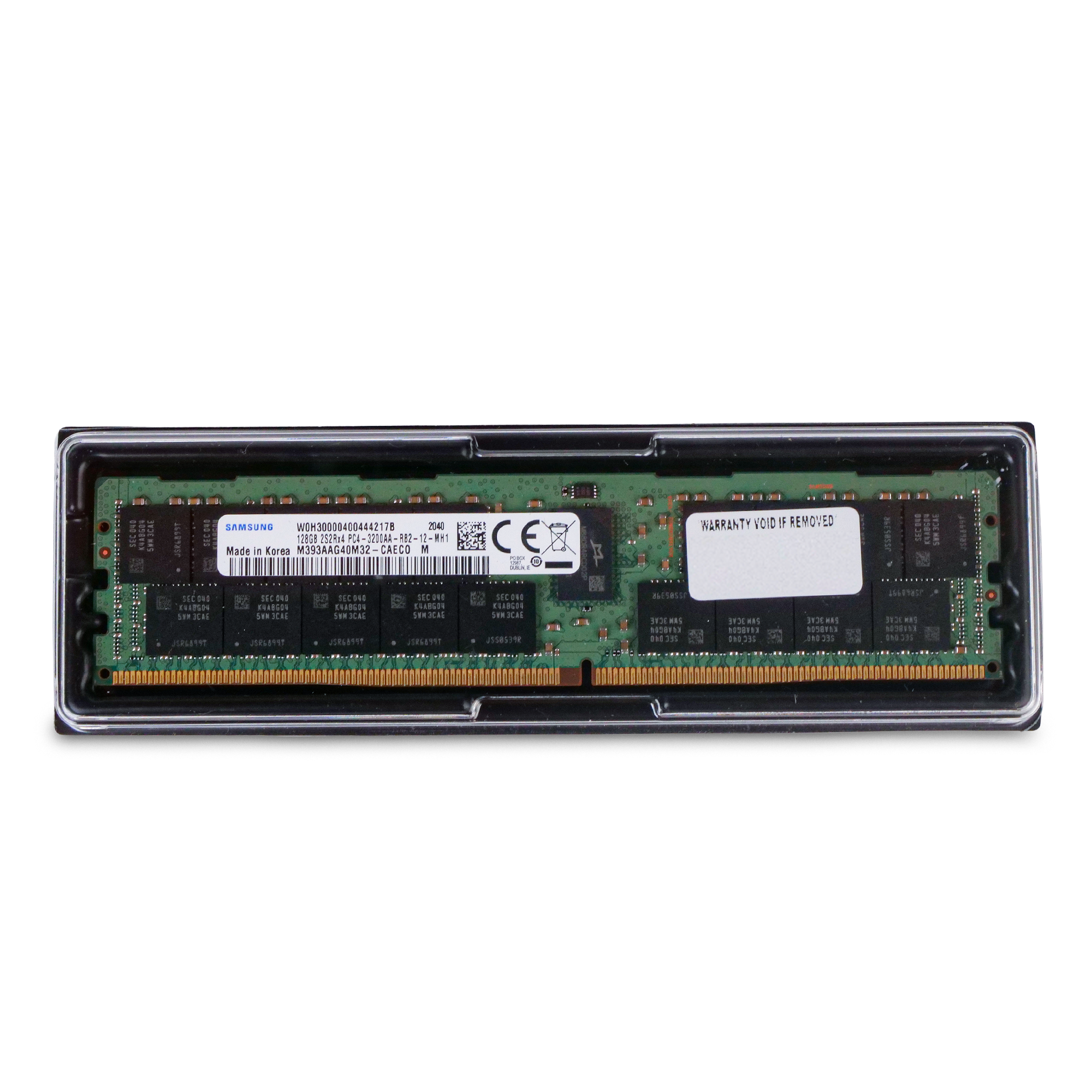 Samsung M393AAG40M32-CAECO 128GB DDR4 3200MHz 2S2Rx4 RDIMM ECC Server RAM (PC4-3200AA) Refurbished