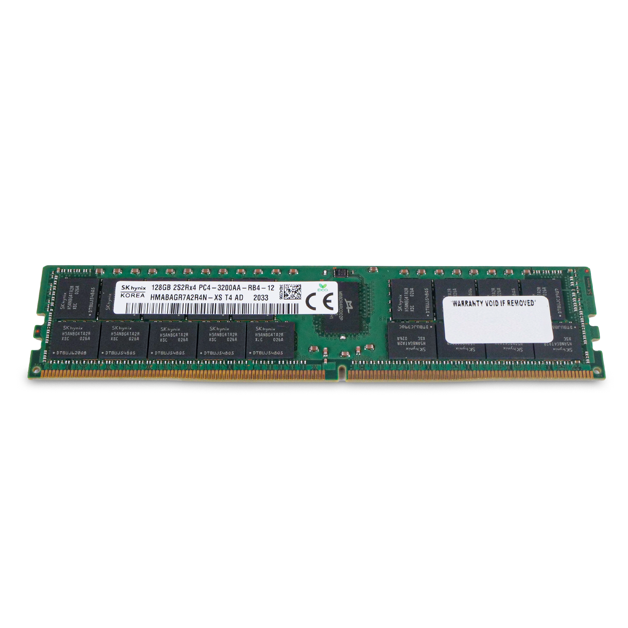 SK Hynix HMABAGR7A2R4N-XS 128GB DDR4 3200MHz 2S2Rx4 RDIMM ECC Server RAM (PC4-3200AA) Refurbished