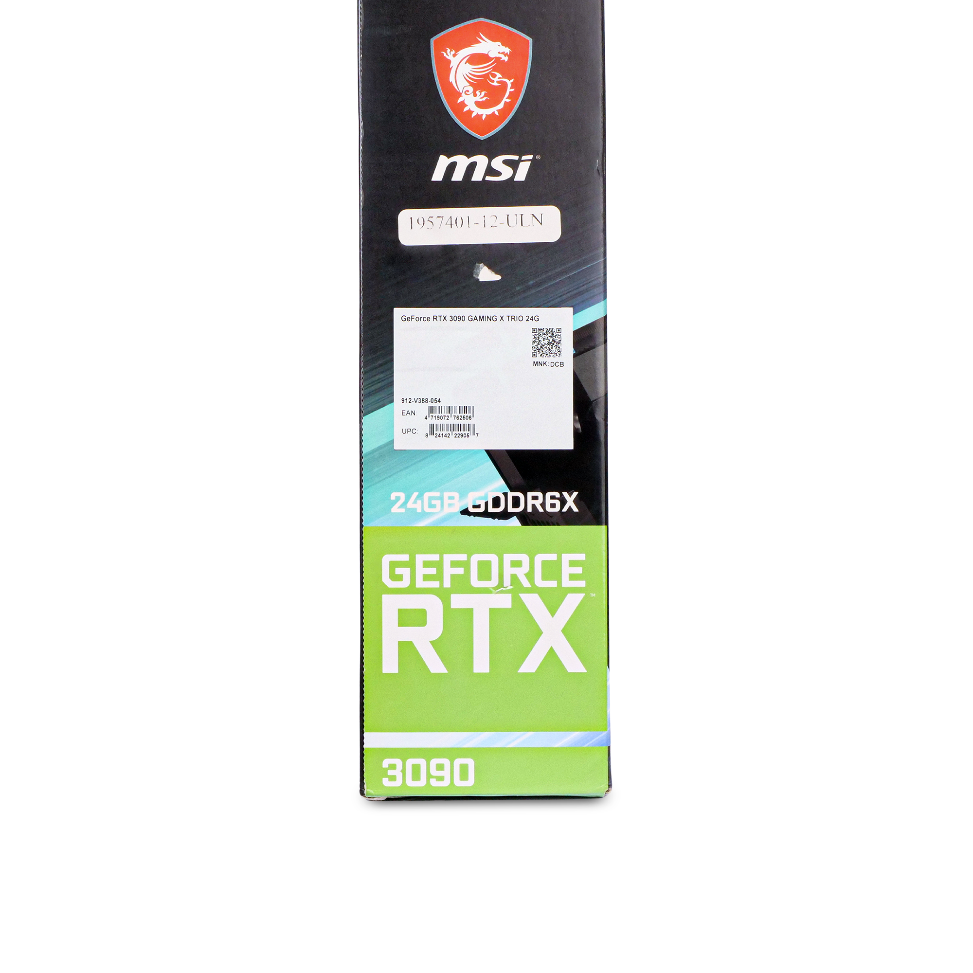 MSI NVIDIA GeForce RTX 3090 GAMING X TRIO G3090GXT24 24GB GDDR6X PCIe 4.0 x16 Refurbished Gaming Graphics Card