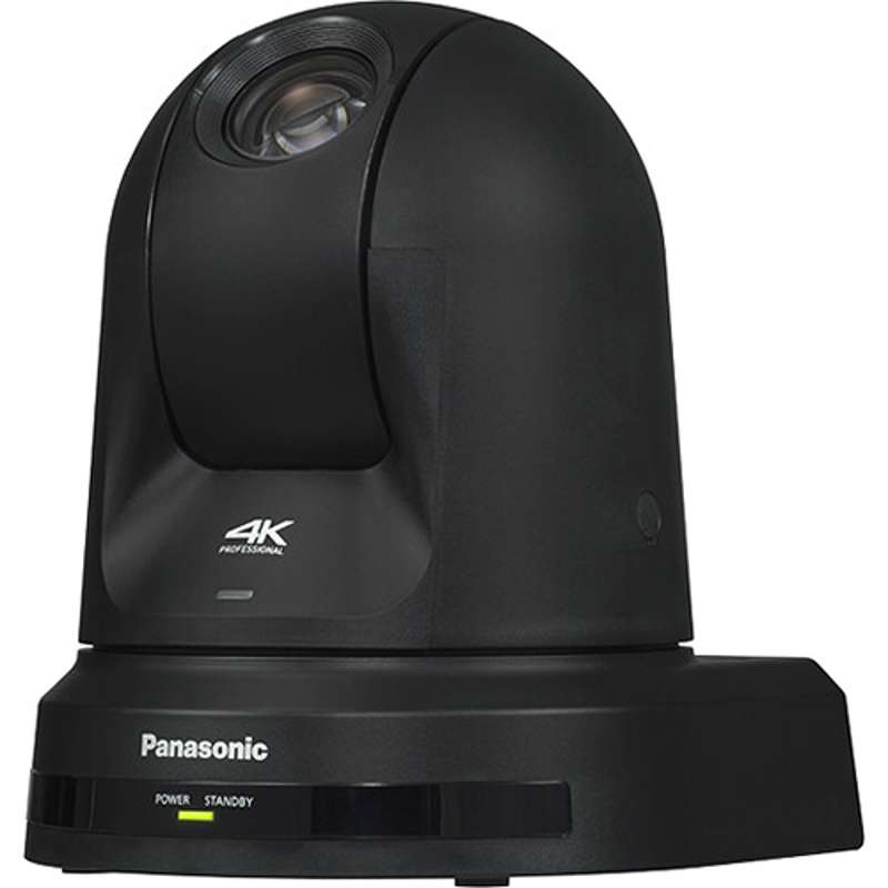 Panasonic 4K PTZ Camera with 24x Optical Zoom, Auto Tracking & NDI|HX (Black)