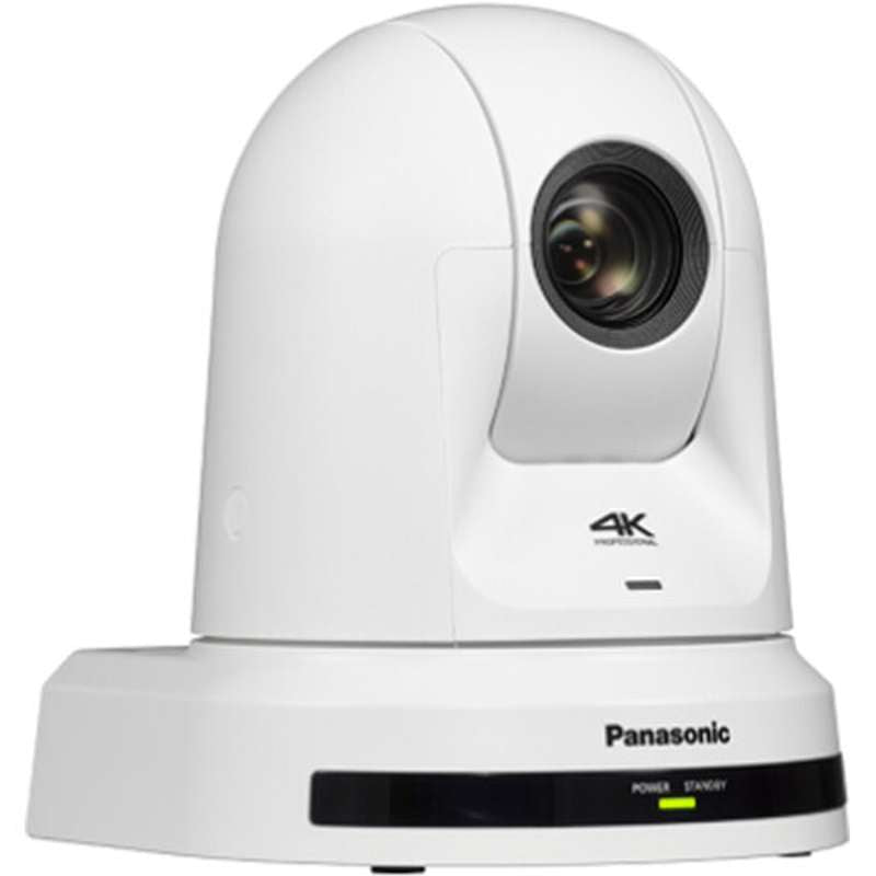 Panasonic 4K PTZ Camera with 24xOptical Zoom, Auto Tracking & NDI|HX (White)