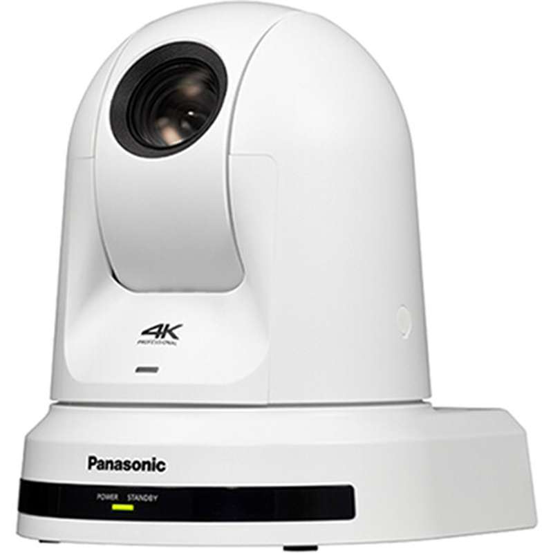 Panasonic 4K PTZ Camera with 24xOptical Zoom, Auto Tracking & NDI|HX (White)